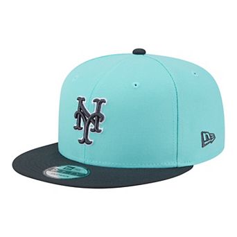 Men's New Era Turquoise/Charcoal New York Mets Two-Tone Color Pack 9FIFTY Snapback Hat