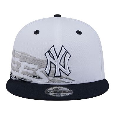 Men's New Era White/Navy New York Yankees 9FIFTY Snapback Hat