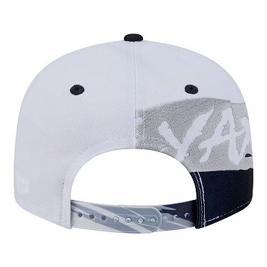 Men's New Era White/Navy New York Yankees 9FIFTY Snapback Hat