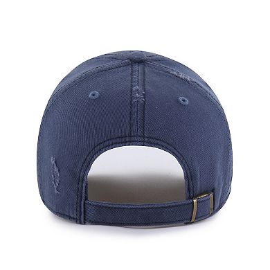 Men's '47 Navy Minnesota Timberwolves Weathered Clean Up Adjustable Hat