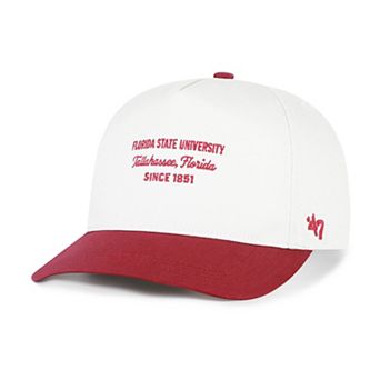 Men's '47 White Florida State Seminoles Contemporary Basics Two-Tone Hitch Adjustable Hat