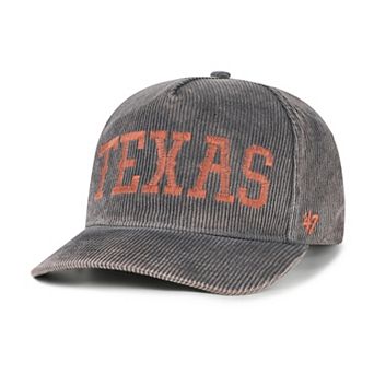 Men's '47 Gray Texas Longhorns Reclaim Snow Wash Corduroy Hitch Adjustable Hat