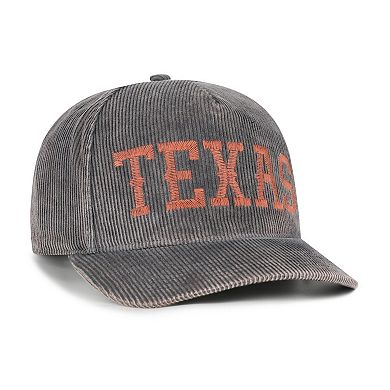 Men's '47 Gray Texas Longhorns Reclaim Snow Wash Corduroy Hitch Adjustable Hat