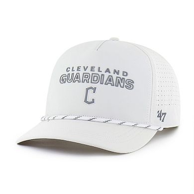 Men's '47 White Cleveland Guardians Forward Vault Hitch Adjustable Hat