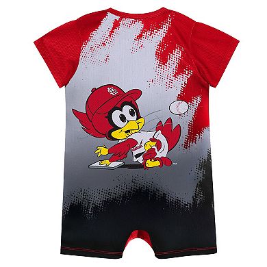 Infant Outerstuff Red St. Louis Cardinals Baby Mascot Bodysuit