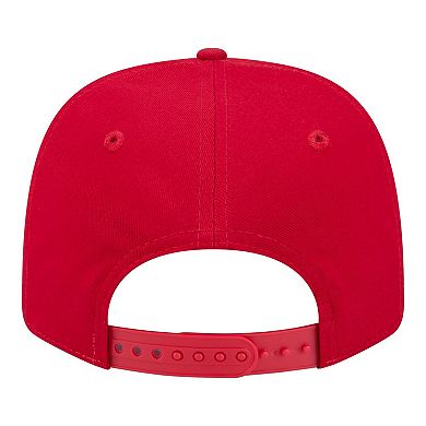 Men's New Era Scarlet Nebraska Huskers Wordmark Rope 9SEVENTY Stretch-Snap Hat