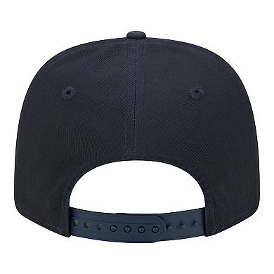 Men's New Era Navy Georgia Tech Yellow Jackets Wordmark Rope 9SEVENTY Stretch-Snap Hat