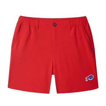 Men's Chubbies Red Buffalo Bills Everywear Shorts