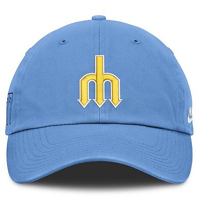 Men's Nike Light Blue Seattle Mariners Cooperstown Club Adjustable Hat
