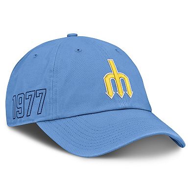 Men's Nike Light Blue Seattle Mariners Cooperstown Club Adjustable Hat