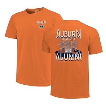 Women's Orange Auburn Tigers Comfort Colors Campus Alumni T-Shirt