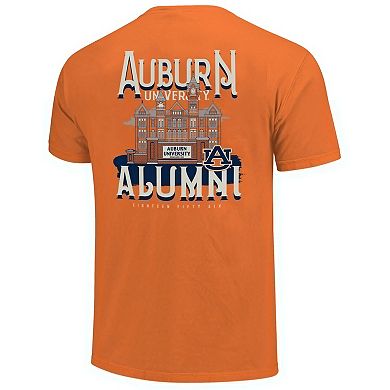 Women's Orange Auburn Tigers Comfort Colors Campus Alumni T-Shirt