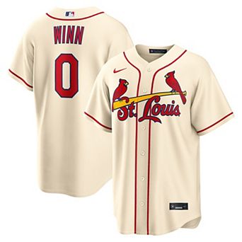 Men's Nike Masyn Winn Cream St. Louis Cardinals Alternate Replica Jersey