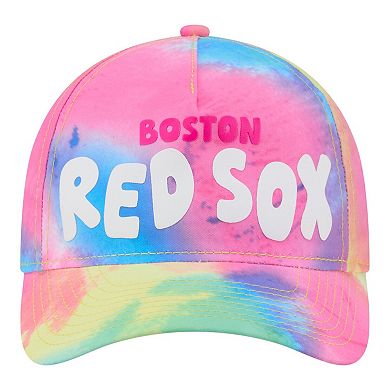 Toddler New Era Boston Red Sox Tie Dye M-Crown A-Frame 9FORTY Adjustable Hat