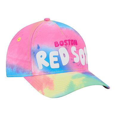 Toddler New Era Boston Red Sox Tie Dye M-Crown A-Frame 9FORTY Adjustable Hat