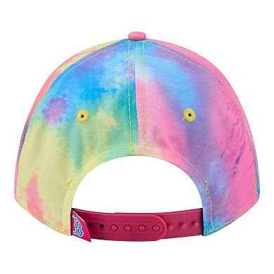 Toddler New Era Boston Red Sox Tie Dye M-Crown A-Frame 9FORTY Adjustable Hat