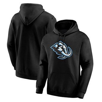Men's Logo Athletic Black Utah Mammoth Essential Hoodie