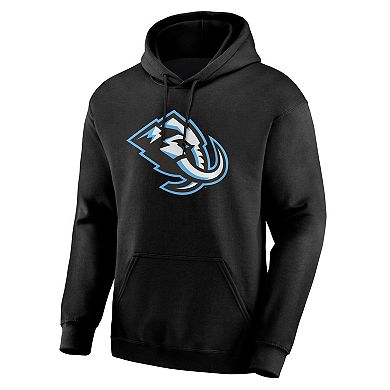 Men's Logo Athletic Black Utah Mammoth Essential Hoodie