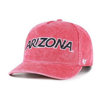 Men's '47 Red Arizona Wildcats Reclaim Snow Wash Corduroy Hitch Adjustable Hat