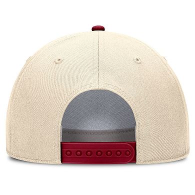 Unisex Nike Natural Stanford Cardinal 2026 Primetime Natural 5-Panel Rope 2-Tone Rise Hat
