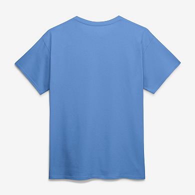 Men's Logo Athletic Light Blue Tampa Bay Rays Wordmark T-Shirt