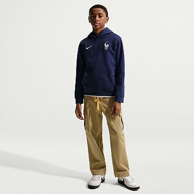 Youth Nike Blue France National Team Club Hoodie
