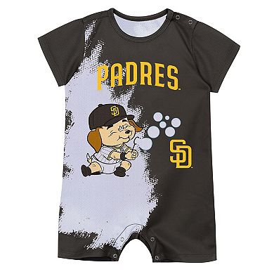 Infant Outerstuff Brown San Diego Padres Baby Mascot Bodysuit