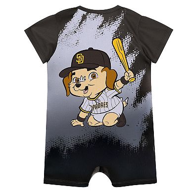 Infant Outerstuff Brown San Diego Padres Baby Mascot Bodysuit
