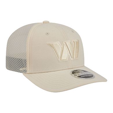 Men's New Era Cream Washington Commanders Color Pack 9SEVENTY Adjustable Hat