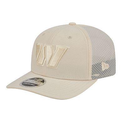 Men's New Era Cream Washington Commanders Color Pack 9SEVENTY Adjustable Hat