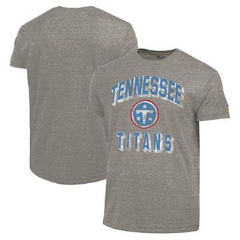 Men's Champion Charcoal Tennessee Titans Ultimate Tri-Blend T-Shirt