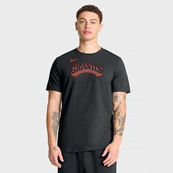 Men's Nike Black San Francisco Giants Alternate Wordmark T-Shirt