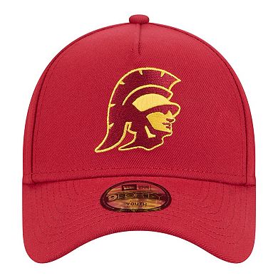 Youth New Era Cardinal USC Trojans 9FORTY A-Frame Adjustable Hat
