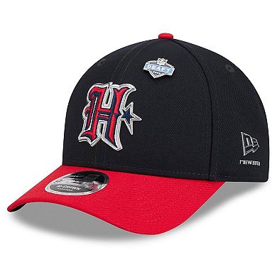 Men's New Era Navy/Red Houston Texans 2026 NFL Draft 9FORTY M-Crown Adjustable Hat
