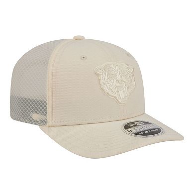 Men's New Era Cream Chicago Bears Color Pack 9SEVENTY Adjustable Hat