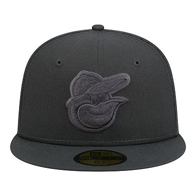 Men's New Era Charcoal Baltimore Orioles Color Pack 59FIFTY Fitted Hat