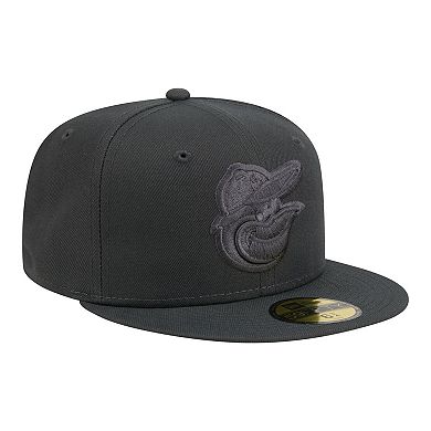 Men's New Era Charcoal Baltimore Orioles Color Pack 59FIFTY Fitted Hat