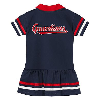 Toddler Outerstuff Navy Cleveland Guardians Star Player Dress