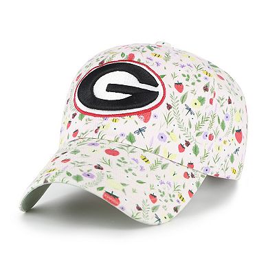 Women's '47 Light Pink Georgia Bulldogs Posey Clean Up Adjustable Hat