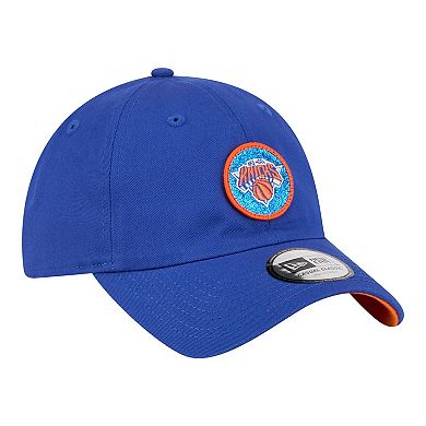 Women's New Era Blue New York Knicks Sparkle Casual Classic Adjustable Hat