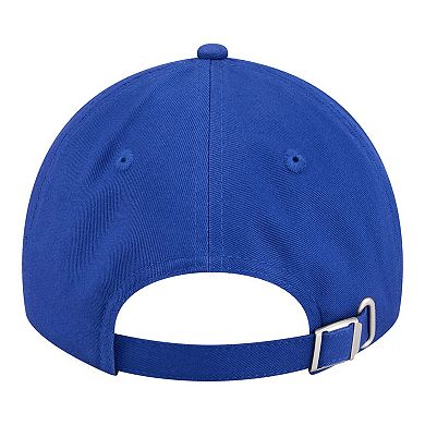 Women's New Era Blue New York Knicks Sparkle Casual Classic Adjustable Hat