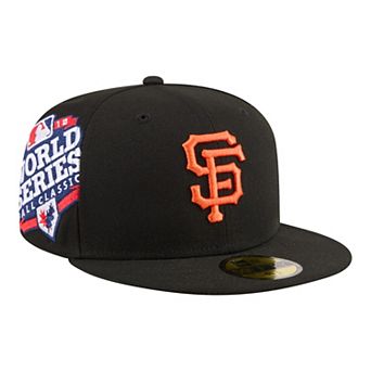 Men's New Era Black San Francisco Giants Hidden Hit 59FIFTY Fitted Hat