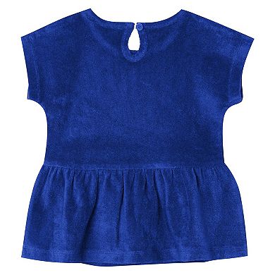 Girls Preschool Outerstuff Deep Royal New York Mets Fashion Top & Shorts Set