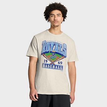 Men's Fanatics Tan Kansas City Royals Stadium Slub T-Shirt