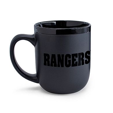 WinCraft New York Rangers 17oz. Black Tonal Ceramic Mug