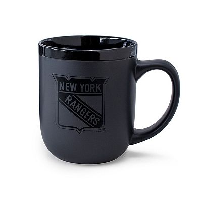 WinCraft New York Rangers 17oz. Black Tonal Ceramic Mug