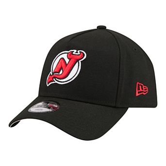 Youth New Era Black New Jersey Devils 9FORTY A-Frame Adjustable Hat