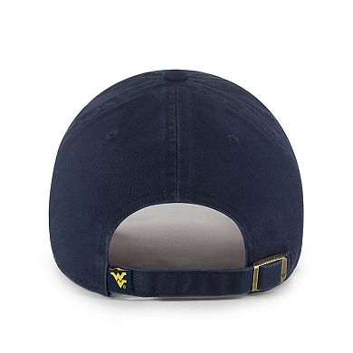 Men's '47 Navy West Virginia Mountaineers Clean Up Adjustable Hat