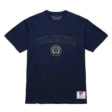 Men's Mitchell & Ness Navy Philadelphia Union City Pride T-Shirt