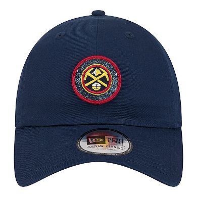 Women's New Era Navy Denver Nuggets Sparkle Casual Classic Adjustable Hat
